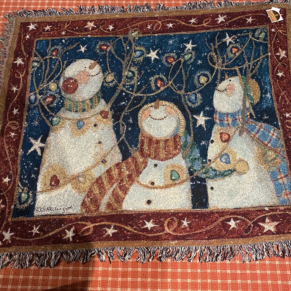 Christmas blanket / throw